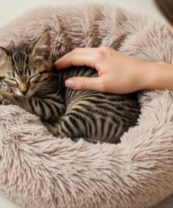 Cama Gatos Mascota Antiestres Felpa